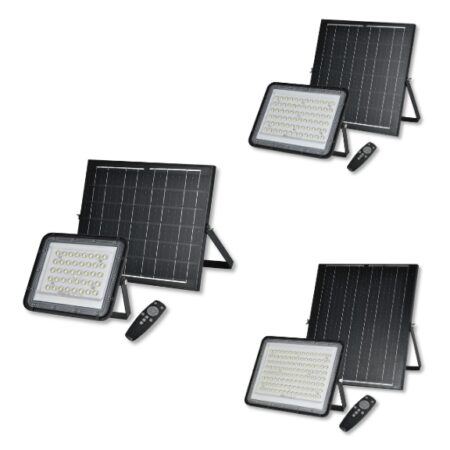 Solar Floodlight LED with Remote Daylight