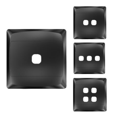 Grid Plate 4x4 Black