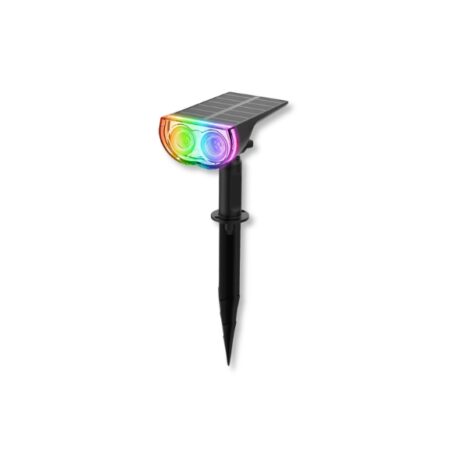 Solar LED Garden Spot Light 2W Nova RGB & 6500K