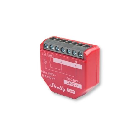 Shelly 1PM Gen4 Smart Switch-Power Metering 16A