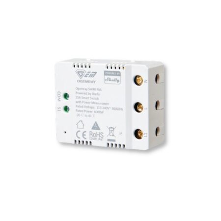 Shelly Ogemray Smart Switch-Power Metering 25A