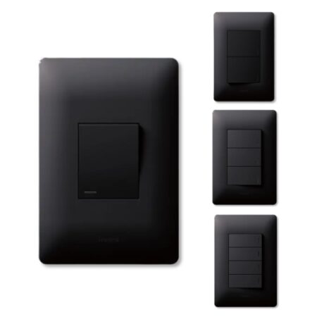 Ysalis Switch 4x2 1-Way Black