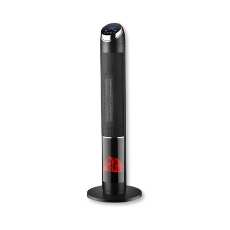 Tower Heater Free Standing Ceramic 2000W Black